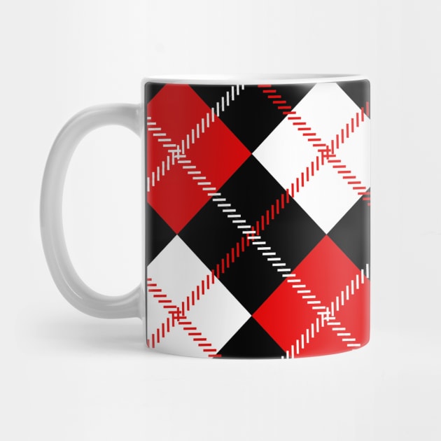 Plaid Pattern Luxury Checkers  Tartan by HamilcArt